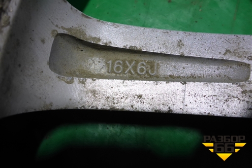 Диск колёсный литой  R16 EJ6 5x105 ET39 Ц.О.56,6 (95040752)