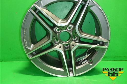 Диск колёсный литой  R18 EJ7,5 5x112 ET49 Ц.О.66,6 (A1774011500) для Mercedes Benz A200/220 W177 с 2018г (А)