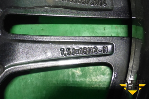 Диск колёсный литой  R18 EJ7,5 5x112 ET49 Ц.О.66,6 (A1774011500) для Mercedes Benz A200/220 W177 с 2018г (А)