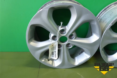 Диски колёсные литые (комплект)  R17 EJ7 5x114.3 ET48 Ц.О.67,1 (529102P270) для Kia Sorento II с 2009-2021г