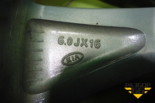 Диск колёсный литой  R16 EJ6 4х100 ET49 Ц.О.54,1 (52910H0300)