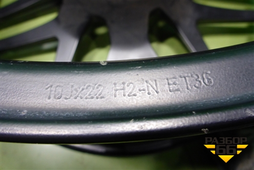 Диск колёсный литой  R22 EJ10 5x130 ET36 Ц.О.84,1 (A46340120007X71 A4634012000) для Mercedes Benz G-Klass W463 с1989г