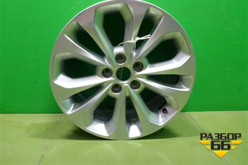 Диск колёсный литой  R18 EJ7,5 5x114.3 ET50,5 Ц.О.67,1 (529102P280) для Kia Sorento II с 2009-2021г