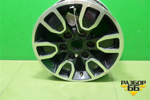 Диск колёсный литой  R16 EJ7 6x139.7 ET38 Ц.О.67,1 для Fiat Fullback с 2016г Диск колёсный литой  R16 EJ7 6x139.7 ET38 Ц.О.67,1 для Fiat Fullback с 2016г