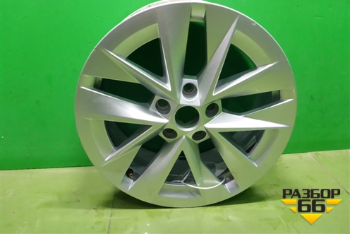 Диск колёсный литой  R17 EJ7 5x112 ET46 Ц.О.57,1 (5E3601025E) для Skoda Octavia (А8) с 2019г