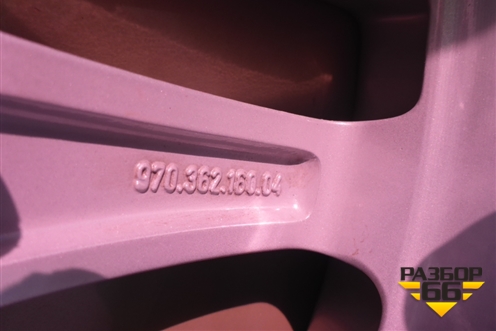 Диск колёсный литой  R19 EJ10 5x130 ET61 Ц.О.71,6 (97036216004) для Porsche Panamera с 2009-2016г