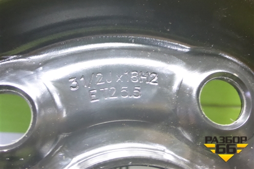 Запасное колесо докатка  125/70 R18 () ET25 Ц.О.57,1 (57A601011E)
