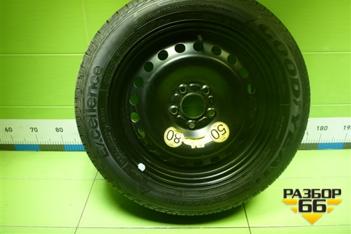 Запасное колесо полноразмерное  215/55 R16 (Лето) EJ6,5 5x108 ET50 Ц.О.63,3 для Ford Mondeo 4 с 2006-2014г (Мондео)