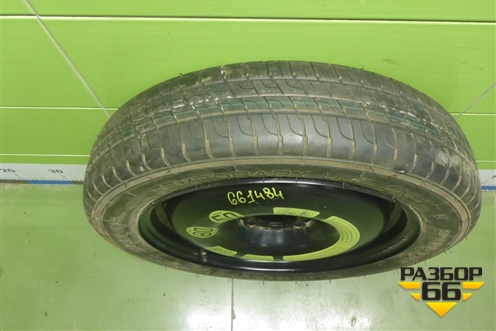Запасное колесо докатка  125/80 R15 (Лето) EJ3,5 4x108 ET15 Ц.О.65,1 (2150753) для Citroen C3 Picasso с 2008г (С3 Пикассо)