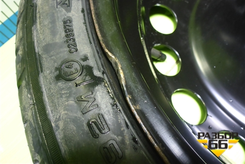 Запасное колесо докатка  115/70 R16 (Лето) EJ4 5x105 ET25 Ц.О.56,6 (96853905)