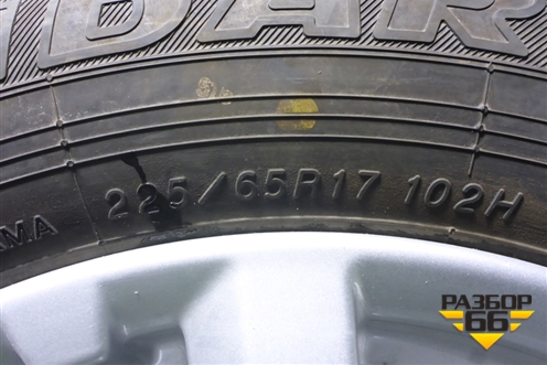 Колесо комплектом (шина+диск) Yokohama Geolandar G91 225/65 R17 (Лето) EJ7 5x114.3 ET45 Ц.О.66,1