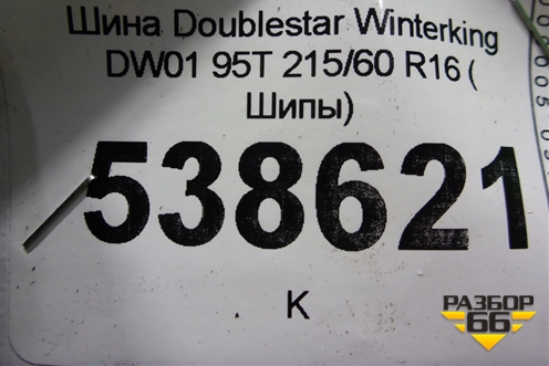 Шина Doublestar Winterking DW01 95T 215/60 R16 ( Шипы)