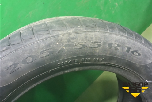 Шины (комплект) Pirelli Cinturato P1 91V 205/55 R16 (Лето)