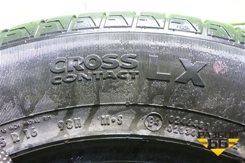 Шина  215/65 R16 (Лето) (ContinentalCrossContact) (CONTINENTALCROSSCONTACT)
