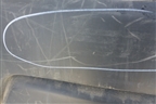Бампер задний (под парктроник) (85022JD00H) для Nissan Qashqai (J10E) с 2006-2013г (Кашкай)