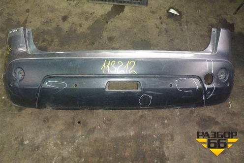 Бампер задний (под парктроник) (85022JD00H) для Nissan Qashqai (J10E) с 2006-2013г (Кашкай)