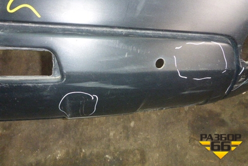 Бампер задний (под парктроник) (85022JD00H) для Nissan Qashqai (J10E) с 2006-2013г (Кашкай)
