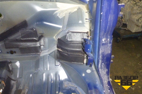 Лонжерон передний правый (13173394) для Opel Astra H с 2004-2015г