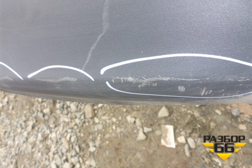 Бампер задний (до 2015г под парктроник) (5215942190) для Toyota Rav-4 с 2012-2019г