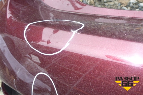Бампер задний (под парктроник) (5215948100) для Lexus RX 300 c 2009-2015г