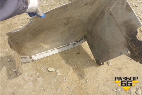 Накладка  (на глушитель) для Scania 4 Series с 1995-2005г