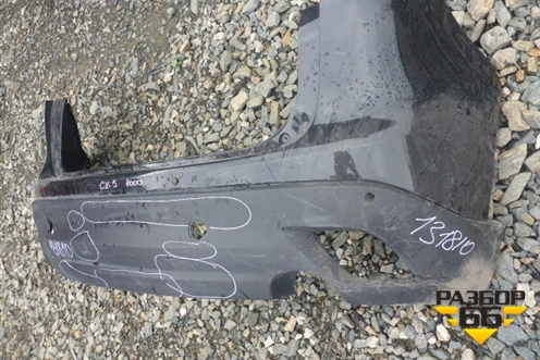 Бампер задний (под парктроник) (KD4750221) для Mazda CX 5 с 2012-2016г (СХ5)