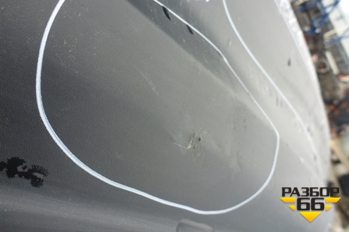 Бампер задний (под парктроник) (KD4750221) для Mazda CX 5 с 2012-2016г (СХ5)