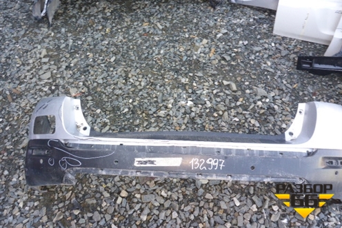 Бампер задний (под парктроник) (5215948170) для Toyota Highlander с 2007-2013г