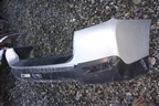 Бампер задний (под парктроник) (5215948170) для Toyota Highlander с 2007-2013г