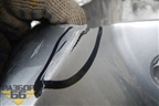 Бампер задний (под парктроник) (85022JU14H) для Nissan X-Trail (Т31) с 2007-2014г (Хтраил)