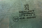 Стекло двери задней правой для Peugeot 206 с1998г