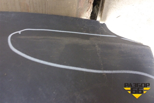 Бампер задний нижняя часть (8U0807521K) для Audi Q3 с 2011-2018г (Ку 3)