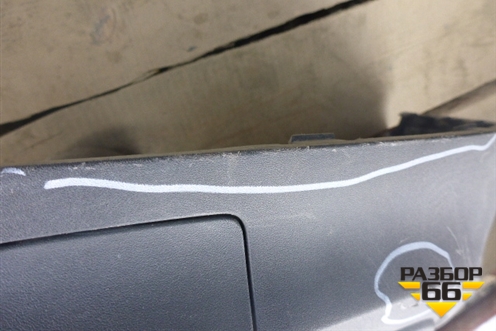 Бампер задний нижняя часть (8U0807521K) для Audi Q3 с 2011-2018г (Ку 3)