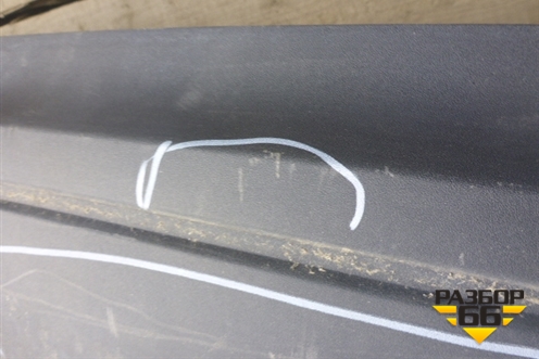 Бампер задний нижняя часть (8U0807521K) для Audi Q3 с 2011-2018г (Ку 3)