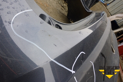 Бампер задний (под парктроник) (KD4750221) для Mazda CX 5 с 2012-2016г (СХ5)