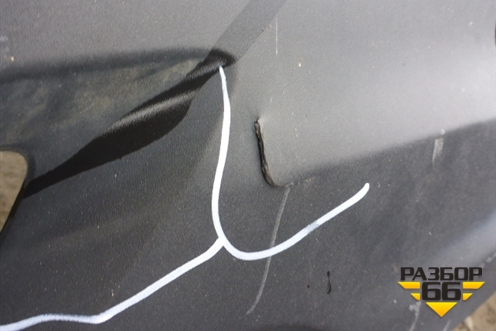 Бампер задний (под парктроник) (KD4750221) для Mazda CX 5 с 2012-2016г (СХ5)