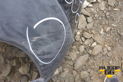 Бампер задний (под парктроник) (KD4750221) для Mazda CX 5 с 2012-2016г (СХ5)