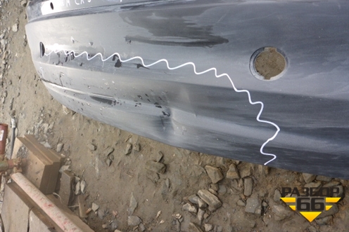 Бампер задний (под парктроник) (KD4750221) для Mazda CX 5 с 2012-2016г (СХ5)