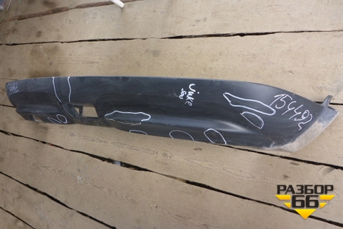 Юбка заднего бампера (до 2014г) (850B21KA1A) для Nissan Juke (F15) с 2010-2019г (Жук)