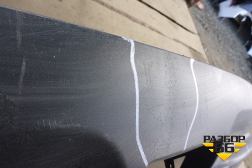 Юбка заднего бампера (до 2014г) (850B21KA1A) для Nissan Juke (F15) с 2010-2019г (Жук)