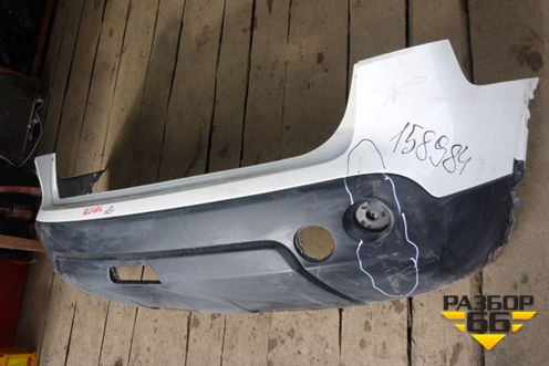 Бампер задний (85022JD00H) для Nissan Qashqai (J10E) с 2006-2013г (Кашкай)