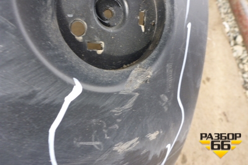 Бампер задний (85022JD00H) для Nissan Qashqai (J10E) с 2006-2013г (Кашкай)