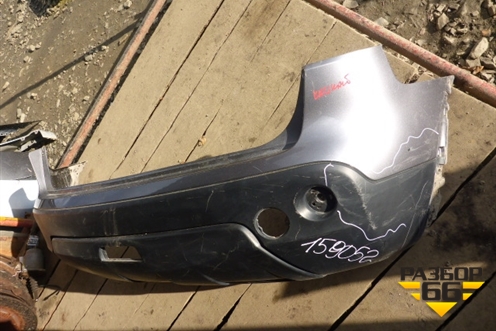 Бампер задний (85022JD00H) для Nissan Qashqai (J10E) с 2006-2013г (Кашкай)