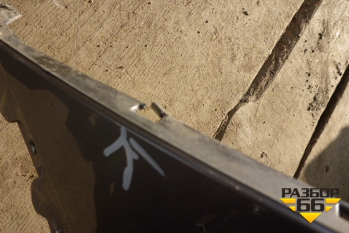 Бампер задний (85022JD00H) для Nissan Qashqai (J10E) с 2006-2013г (Кашкай)