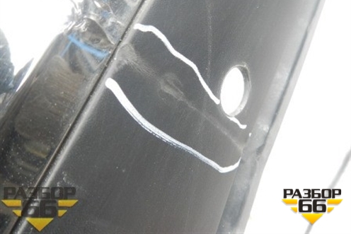 Бампер задний (под парктроник) (5215948170) для Toyota Highlander с 2007-2013г (Хайлендер)