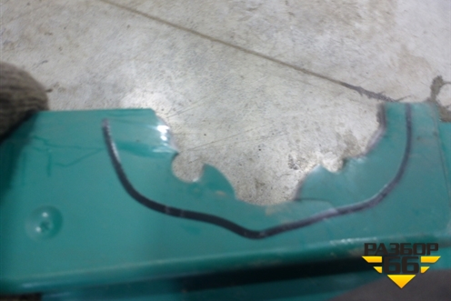 Накладка кабины левая  (продолжение кабины) (3175929) для Volvo TRUCK FH с 2008-2013г (ФШ)