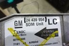 Блок управления AIR BAG (24439954) для Opel Corsa С с 2000-2006г