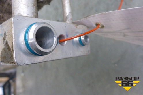 Трубка кондиционера (двойная) для FAW V5 (В5) Трубка кондиционера (двойная) для FAW V5 (В5)