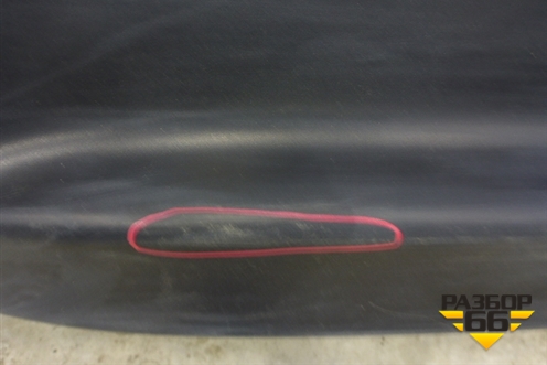 Юбка заднего бампера (до 2014г) (850B21KA1A) для Nissan Juke (F15) с 2010-2019г (Жук)