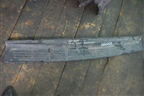 Накладка заднего бампера (до 2012г) (5216260040) для Toyota Land Cruiser (200) с 2008г (Ленд Крузер)